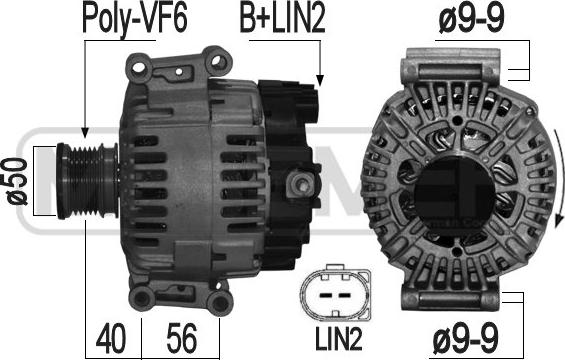 ERA 209231A - Генератор parts5.com