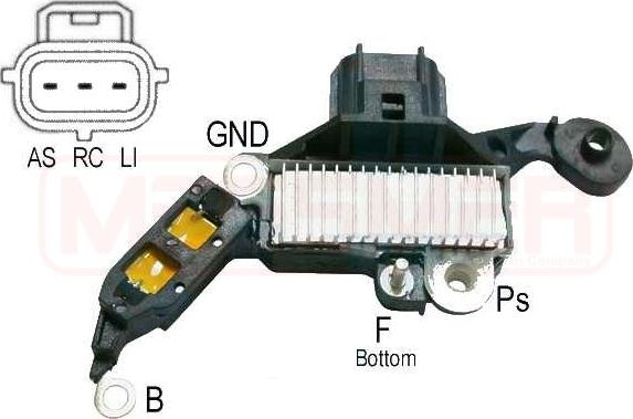 ERA 215188 - Regulador del alternador parts5.com