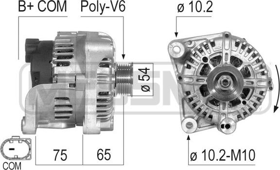 ERA 210499A - Alternador parts5.com