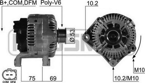 ERA 210495A - Генератор parts5.com