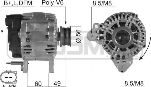 ERA 210496A - Генератор parts5.com