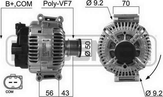 ERA 210475A - Генератор parts5.com