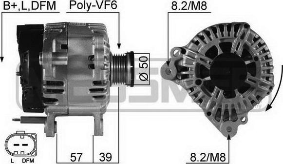 ERA 210504A - Alternator parts5.com