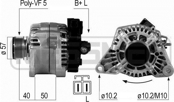 ERA 210651 - Генератор parts5.com