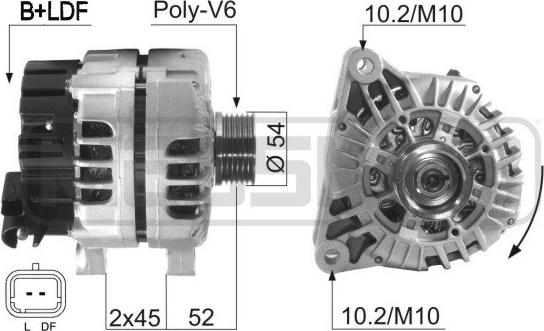 ERA 210604A - Генератор parts5.com