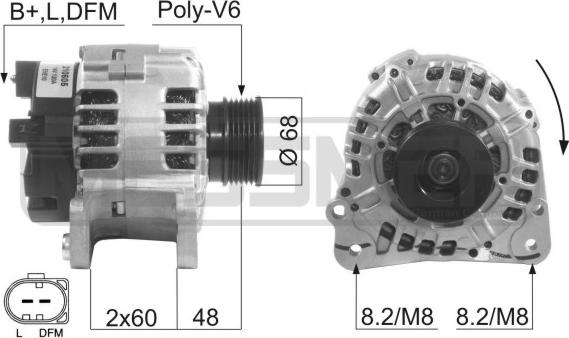 ERA 210605A - Генератор parts5.com