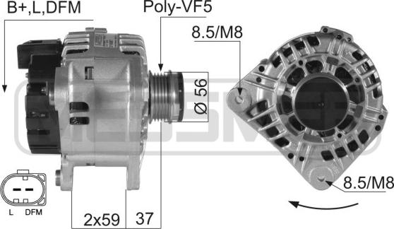 ERA 210007A - Alternador parts5.com