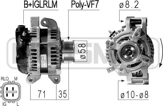 ERA 210842A - Alternator parts5.com