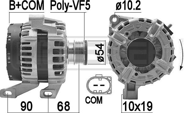 ERA 210852 - Генератор parts5.com