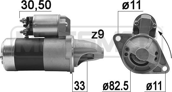 ERA 220929A - Стартер parts5.com