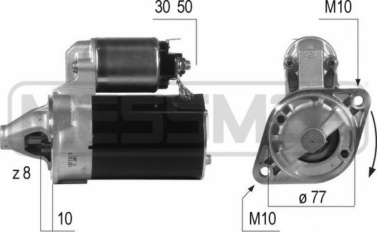 ERA 220504A - Стартер parts5.com