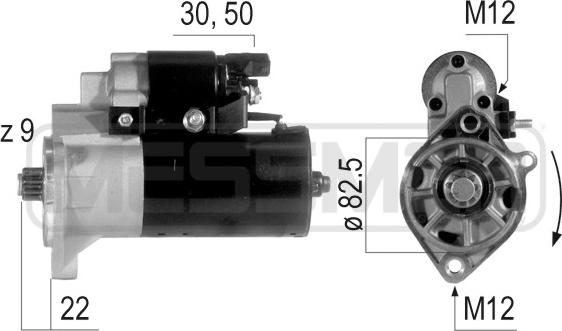 ERA 220581A - Стартер parts5.com