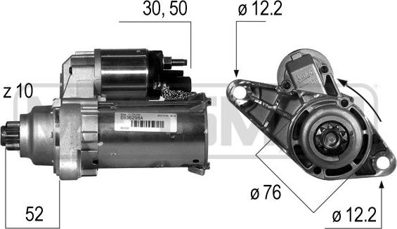 ERA 220530A - Стартер parts5.com