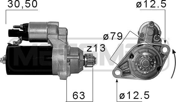 ERA 220674A - Стартер parts5.com