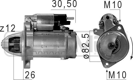 ERA 220671A - Стартер parts5.com