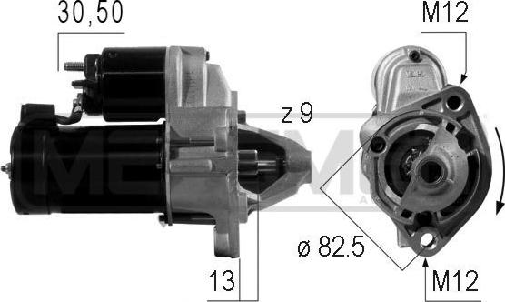 ERA 220004A - Стартер parts5.com