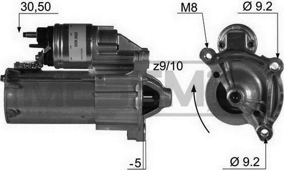 ERA 220012A - Стартер parts5.com