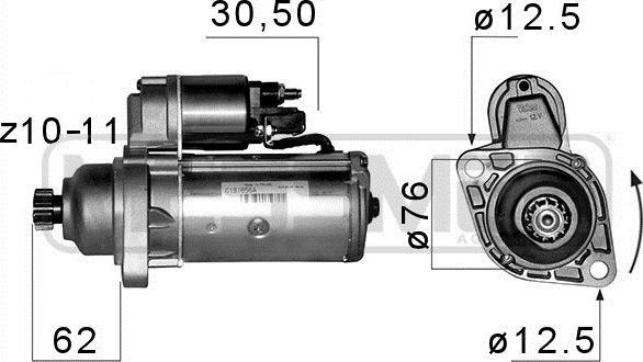 ERA 220141A - Стартер parts5.com