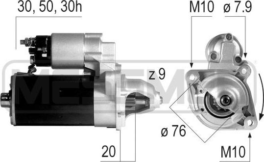 ERA 220147A - Стартер parts5.com