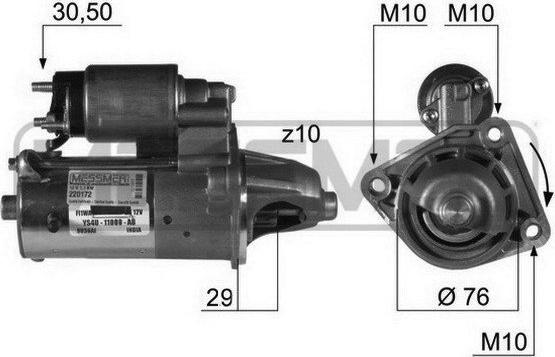 ERA 220172A - Стартер parts5.com