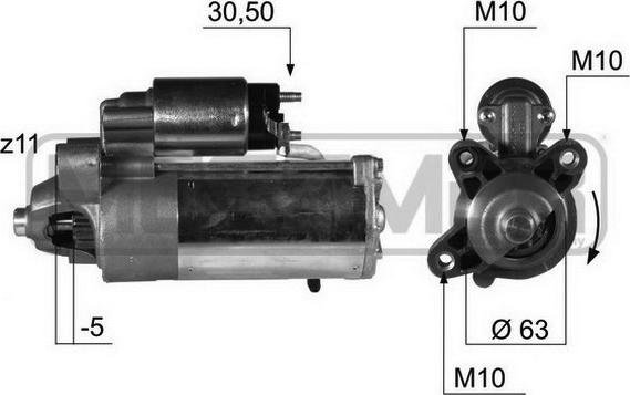 ERA 220375A - Стартер parts5.com