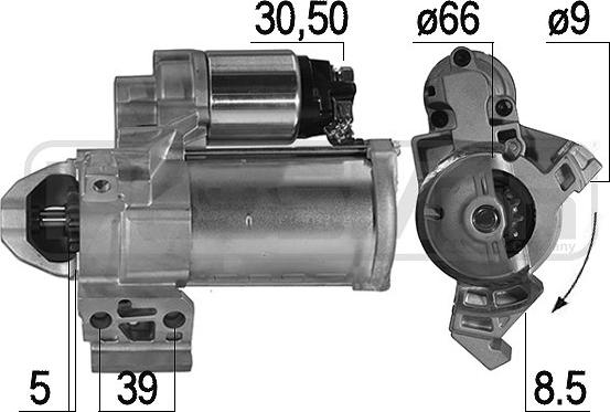 ERA 221007A - Стартер parts5.com