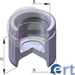 ERT 150594-C - Поршень, корпус скобы тормоза parts5.com