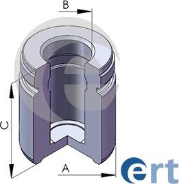 ERT 150548-C - Поршень, корпус скобы тормоза parts5.com