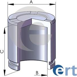 ERT 151102-C - Поршень, корпус скобы тормоза parts5.com