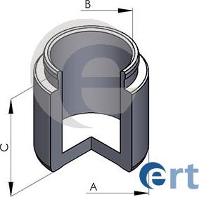 ERT 150816-C - Поршень, корпус скобы тормоза parts5.com