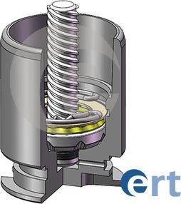 ERT 150274LK - Поршень, корпус скобы тормоза parts5.com