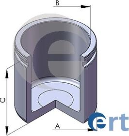 ERT 150289-C - Поршень, корпус скобы тормоза parts5.com