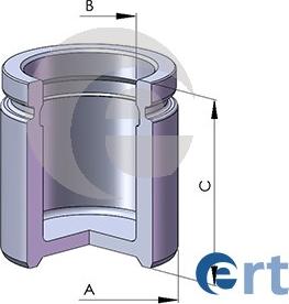 ERT 150290-C - Поршень, корпус скобы тормоза parts5.com