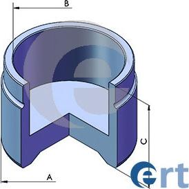 ERT 151031-C - Поршень, корпус скобы тормоза parts5.com