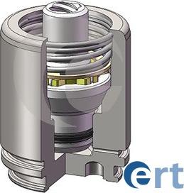 ERT 151203K - Поршень, корпус скобы тормоза parts5.com