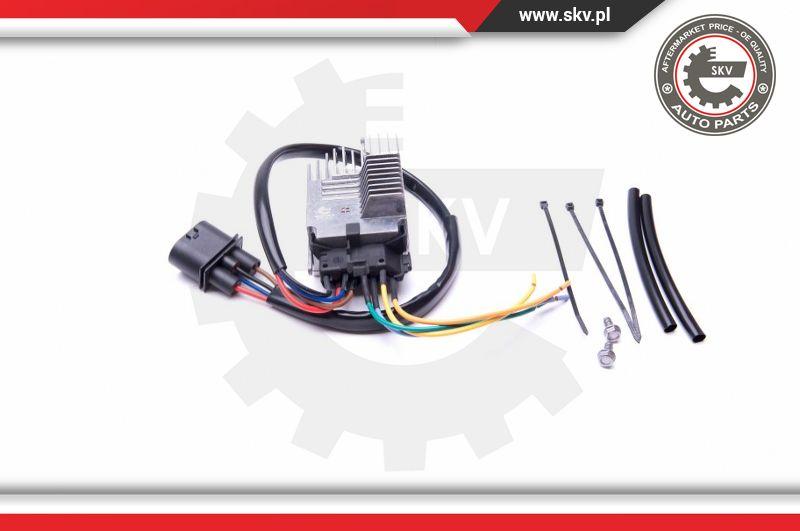 Esen SKV 94SKV800 - Дополнительный резистор, вентилятор кондиционера parts5.com