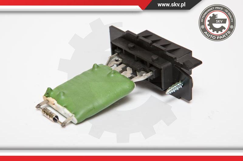 Esen SKV 95SKV038 - Сопротивление, реле, вентилятор салона parts5.com