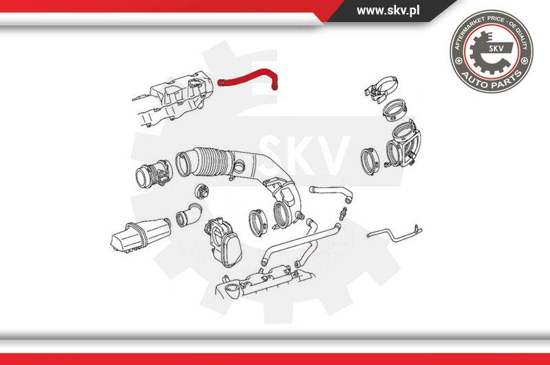 Esen SKV 31SKV117 - Масляный шланг parts5.com