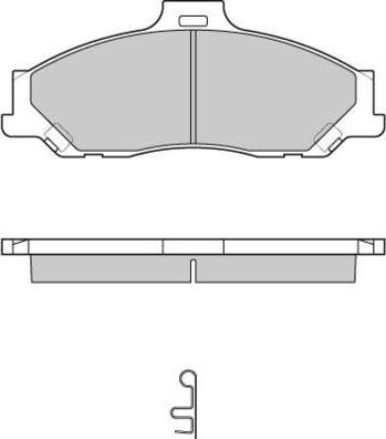 Japanparts JPA373AF - Тормозные колодки, дисковые, комплект parts5.com