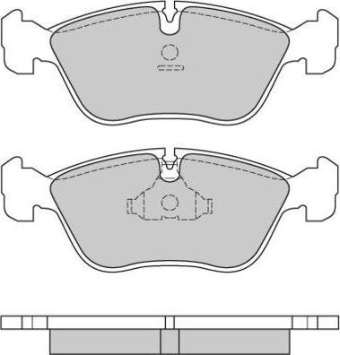 Volvo 32373156 - Тормозные колодки, дисковые, комплект parts5.com