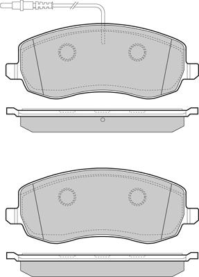 KRAFT AUTOMOTIVE 6005508 - Тормозные колодки, дисковые, комплект parts5.com