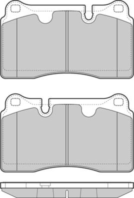 Valeo 302423 - Тормозные колодки, дисковые, комплект parts5.com