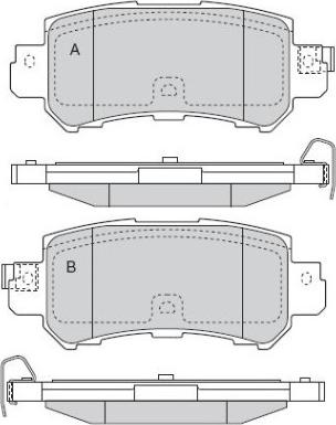 KRAFT AUTOMOTIVE 6003525 - Тормозные колодки, дисковые, комплект parts5.com