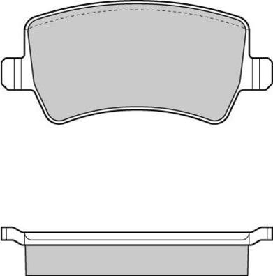 BRAYMANN BBP0323 - Тормозные колодки, дисковые, комплект parts5.com