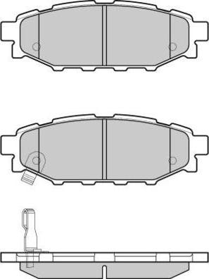 PALIDIUM S011-50 - Тормозные колодки, дисковые, комплект parts5.com