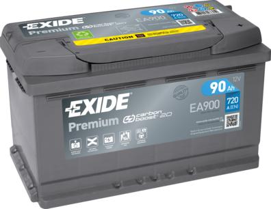 Exide EA900 - Стартерная аккумуляторная батарея, АКБ parts5.com