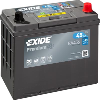 Exide EA456 - Стартерная аккумуляторная батарея, АКБ parts5.com