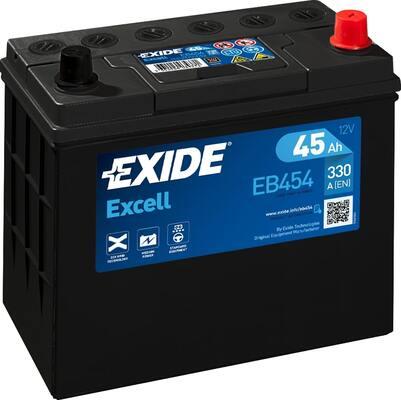 Exide EB454 - Стартерная аккумуляторная батарея, АКБ parts5.com