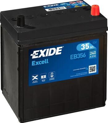 Exide EB356 - Стартерная аккумуляторная батарея, АКБ parts5.com