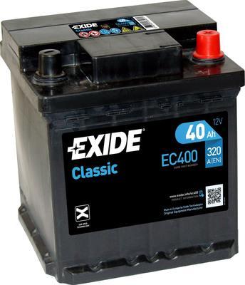 Exide EC400 - Стартерная аккумуляторная батарея, АКБ parts5.com